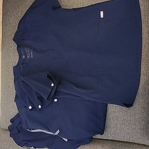 FIGS Navy Blue Scrubs Bundle Lot